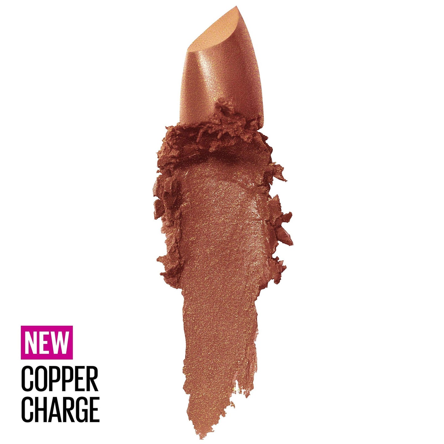 2 PACK - Maybelline Color Sensational Lipstick Cream Finish - 166 Copper Charge