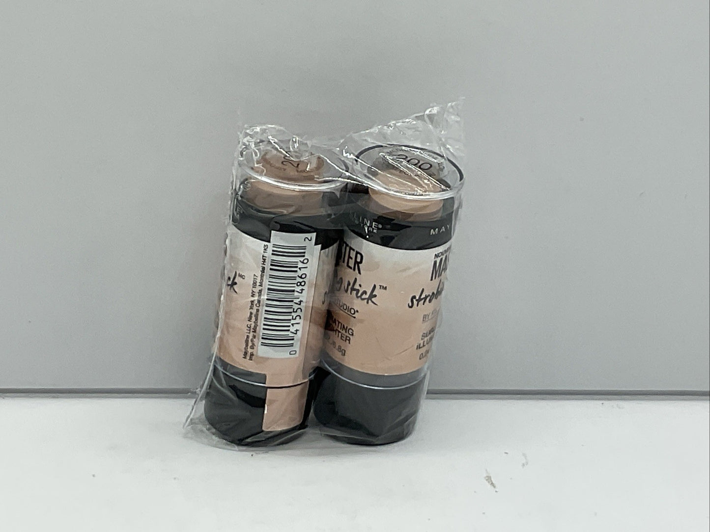2 PACK - Maybelline Master Strobing Stick Highlighter - 200 Medium Nude Glow