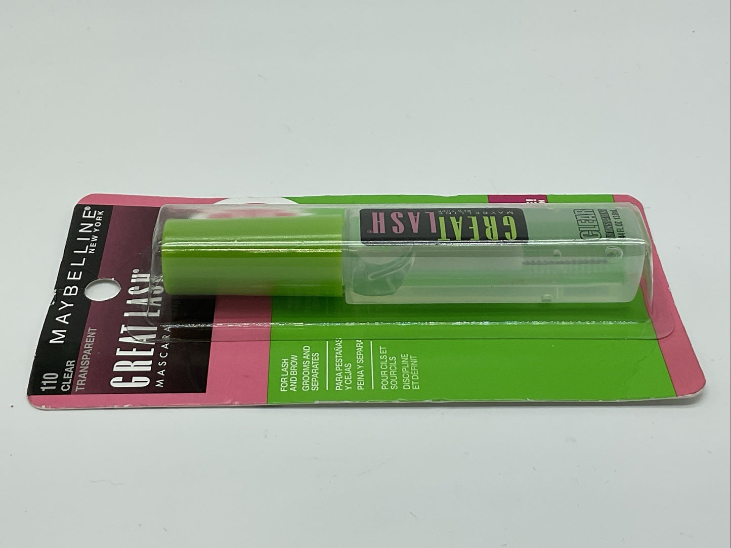 Maybelline Great Lash Volumizing and Lengthening Mascara - 110 Transparent