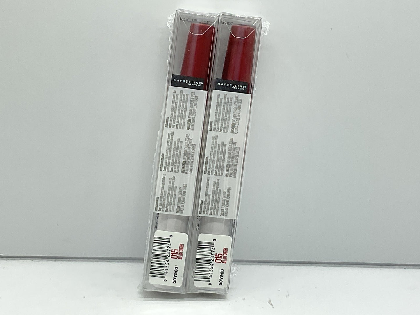 2 PACK - Maybelline SuperStay 24HR 2-step Lipcolor - 015 All Day Cherry