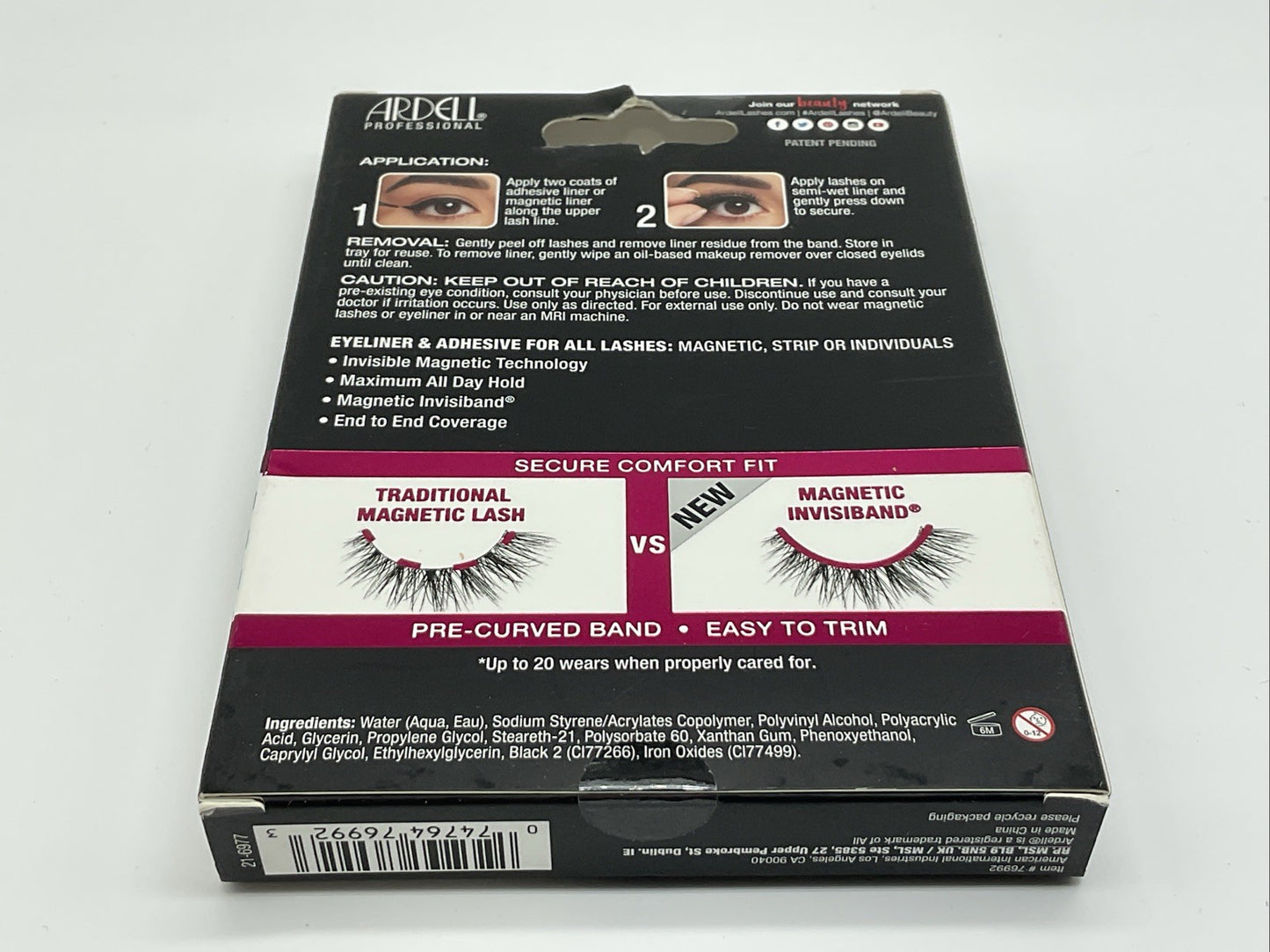 Ardell Professional Magnetic False Lashes Mega Hold - 818
