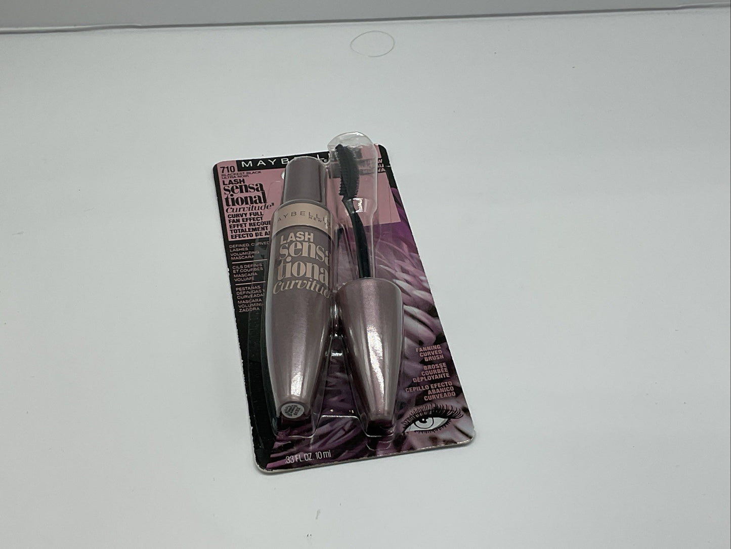 Maybelline Lash Sensational Curvitude Mascara - 710 BLACKEST BLACK - Single