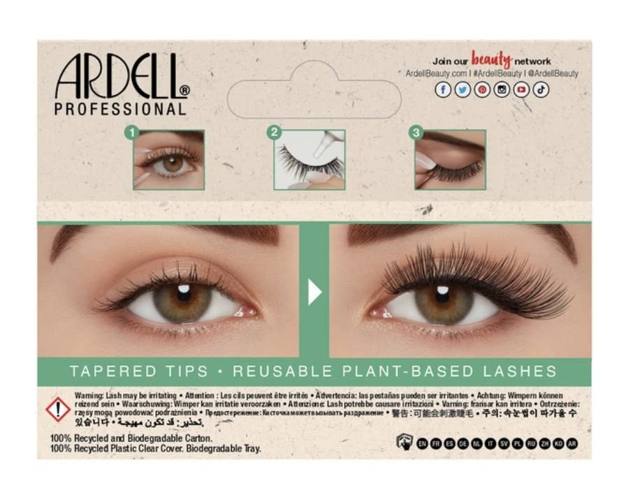 Ardell Fake Eyelashes EcoLashes - Lifted
