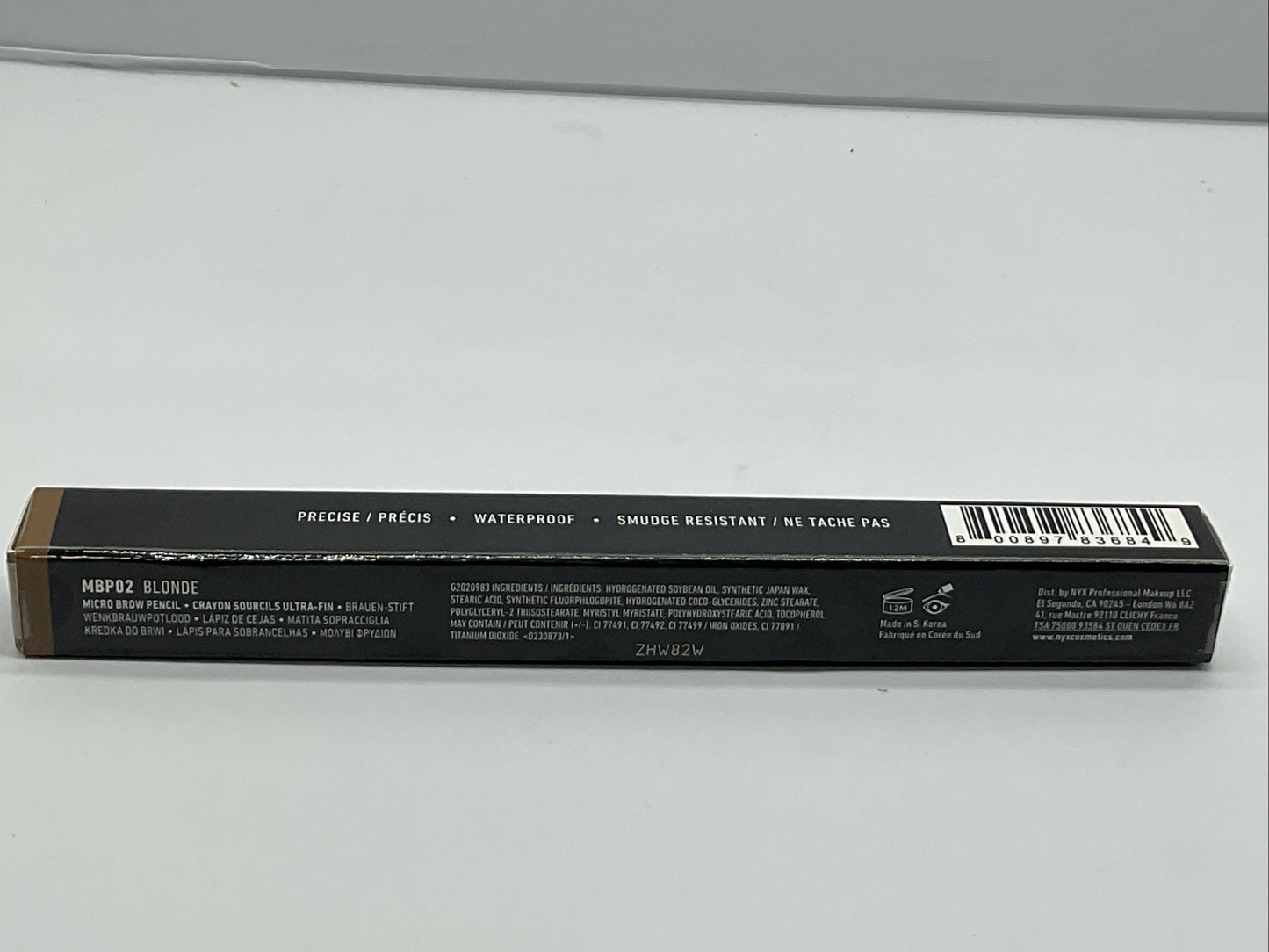 NYX Professional Makeup Micro Brow Eyebrow Pencil - MBP02 Blonde