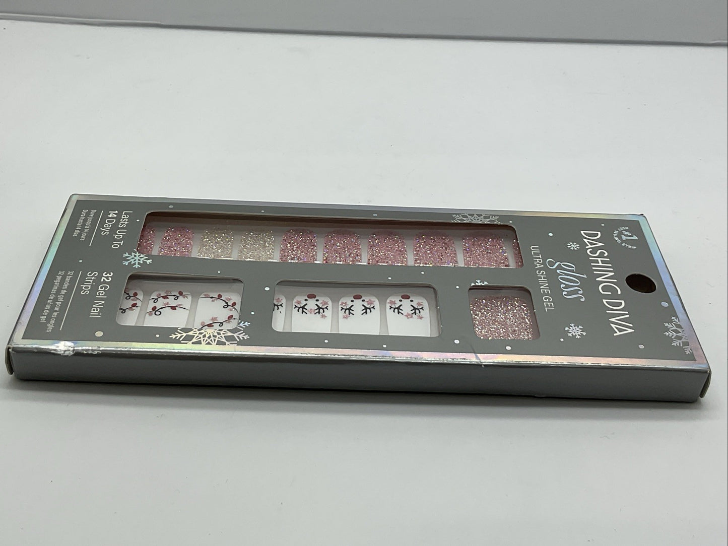 Dashing Diva Gloss Ultra Shine Gel 32 Gel Nail Strips - Light show