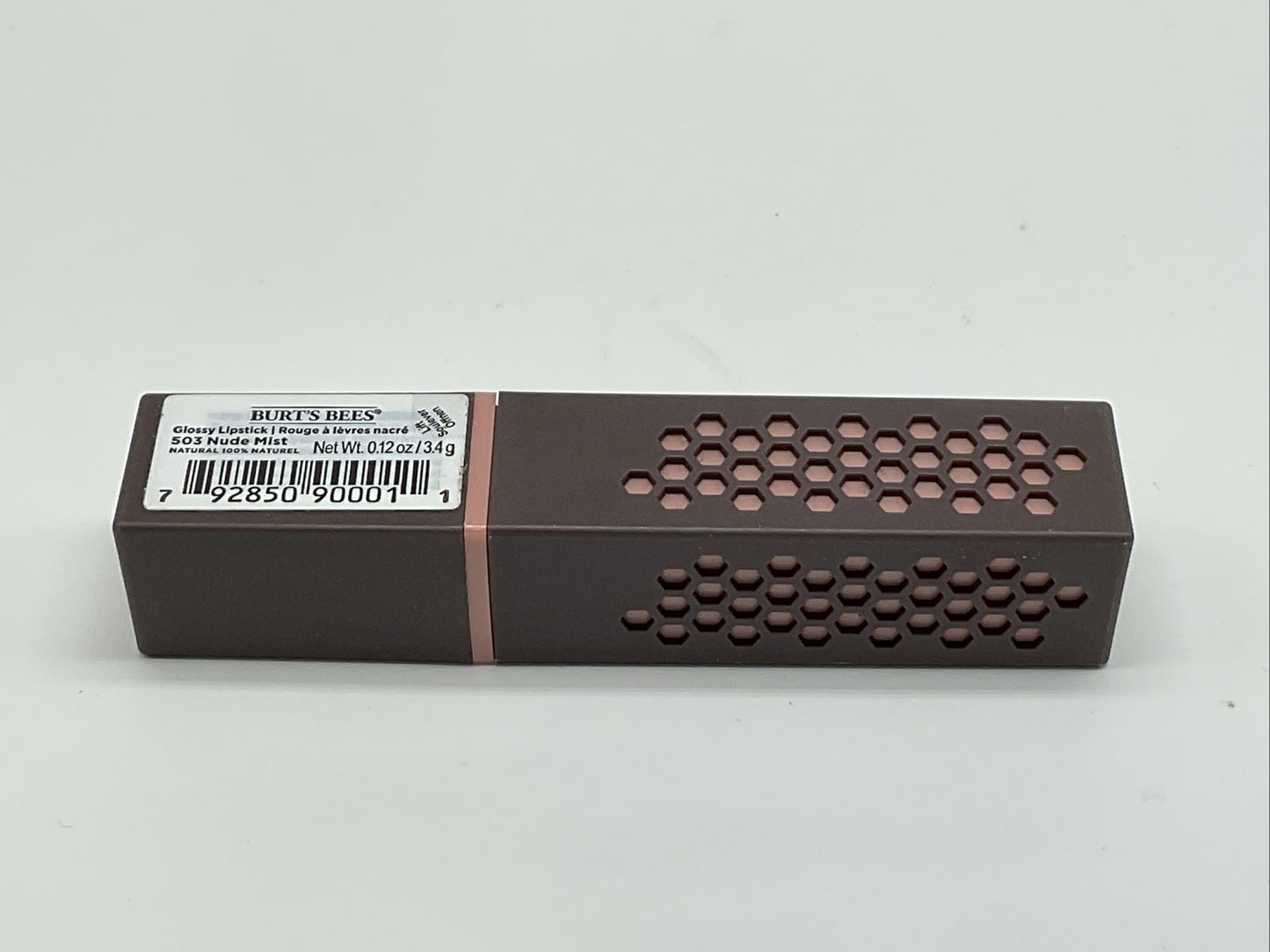 Burts Bees 100% Natural Glossy Lipstick - 503 Nude Mist