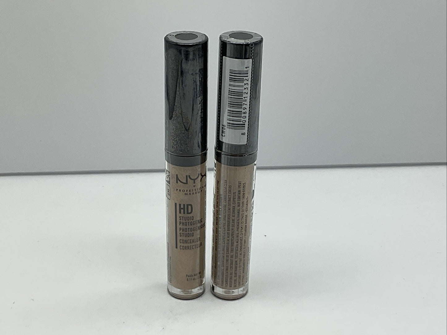 NYX Profession Makeup HD Studio Photogenic Concealer Wand - CW06 Glow - Set Of 2
