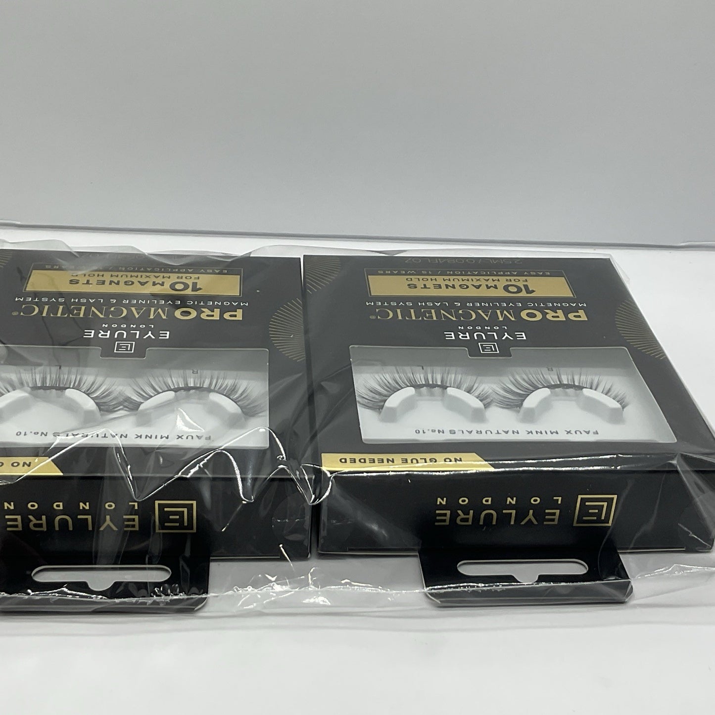 2 Pack - Eylure ProMagnetic 10 Magnet False Eyelashes Faux Mink Naturals