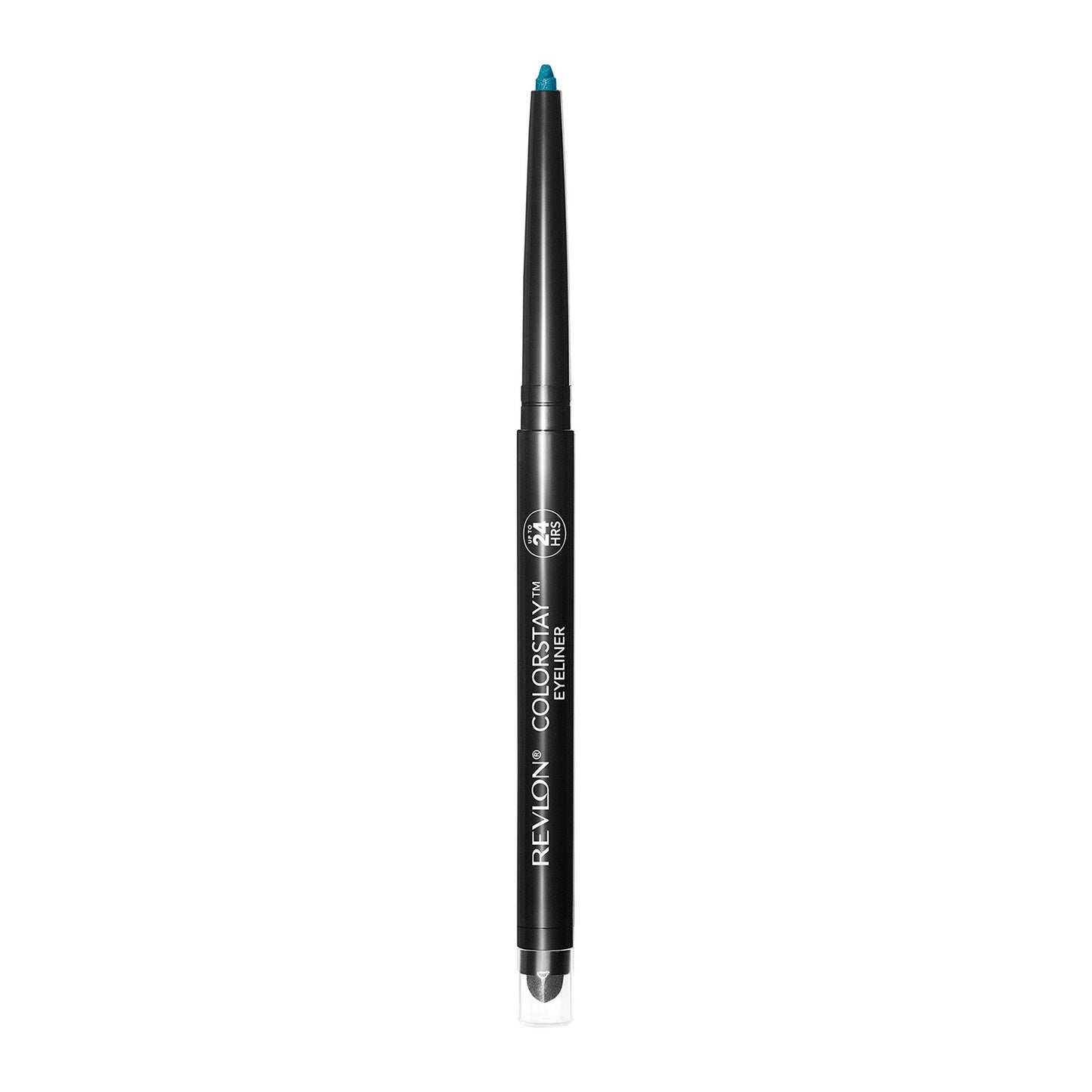2 PACK - Revlon ColorStay Eyeliner Crayon w/ Smudger & Sharpener - 210 Teal