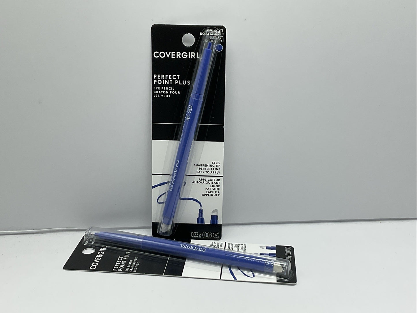 Covergirl Perfect Point Plus Eye Pencil Eyeliner - 221 Bold Cobalt - Lot of 2