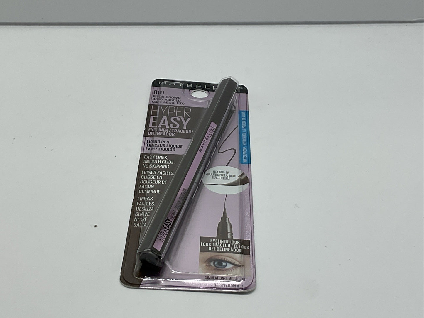 MaybellineHyper Easy Liquid Pen Eyeliner - 810 Pitch Brown -