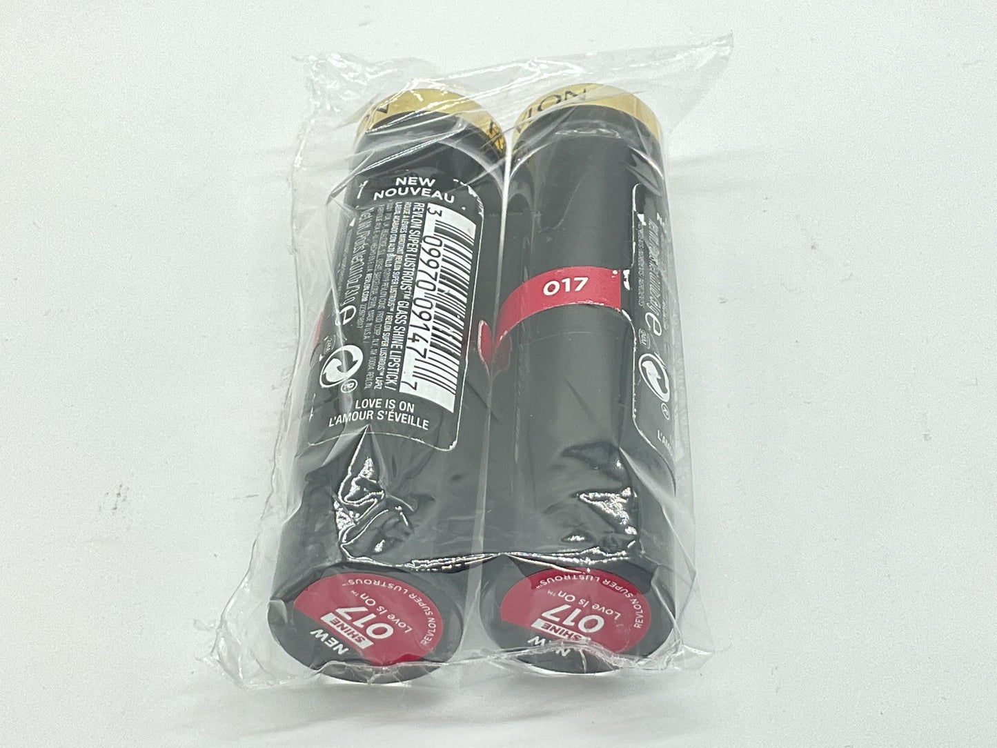 2 PACK - Revlon Super Lustrous Glass Shine Lipstick - 017 Love is On