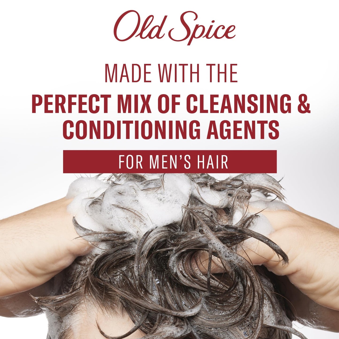Old Spice Mens -2 in 1 Shampoo and Conditioner - All Hair Types