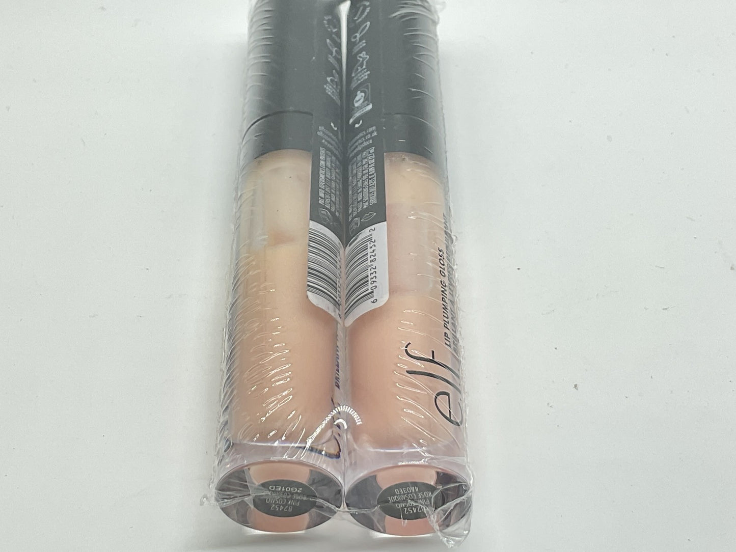 2 PACK - e.l.f. Lip Plumping Gloss 0.09oz - 82452 Pink Cosmo