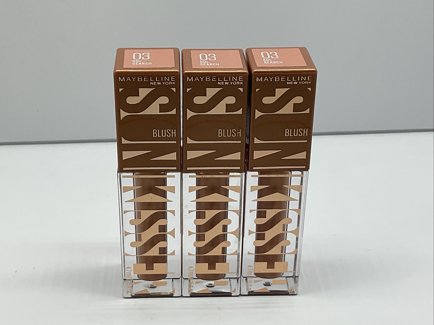 Maybelline Sunkisser Liquid Blush & Bronzer Sealed- 03 Sol Search - Set Of 3