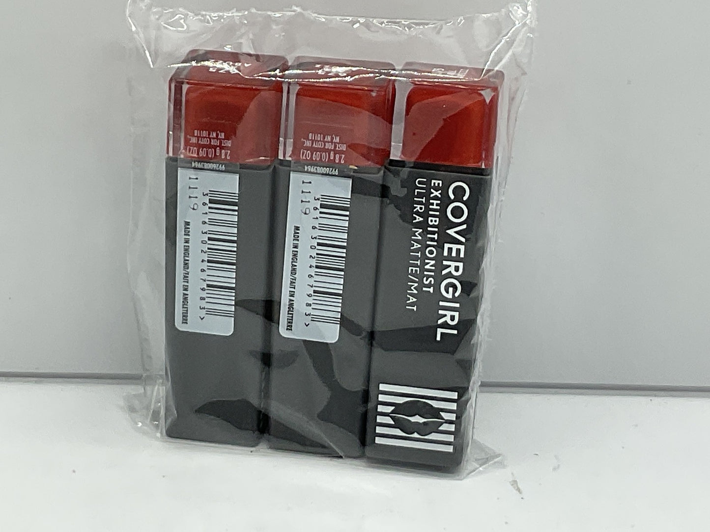 3 PACK - Covergirl 24 HR Long Lasting Matte Lipstick - 675 All Abuzz