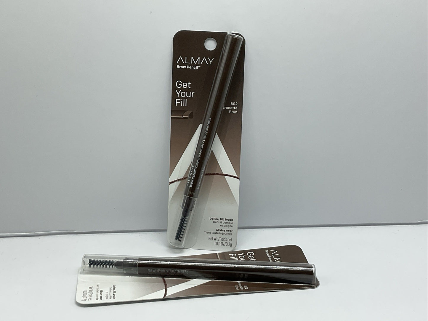 Almay Brow Pencil Get Your Fill - 802 Brunette - Set Of 2