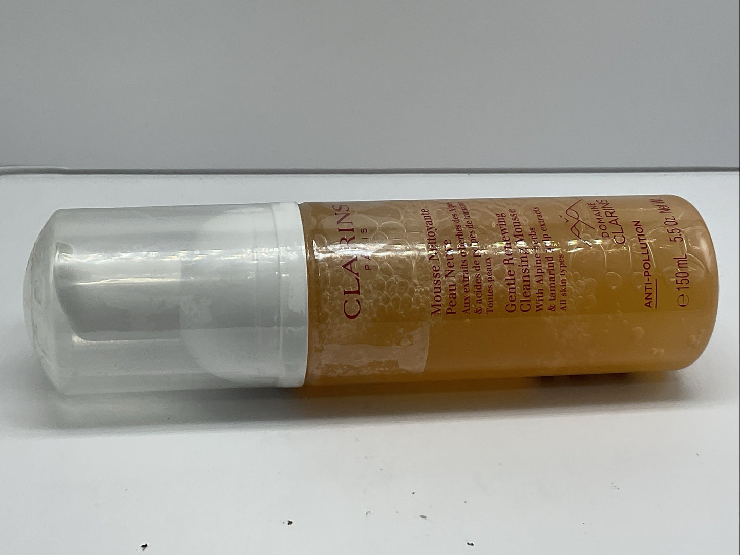 Clarins Gentle Renewing Cleansing Mousse All Skin Types SINGLE