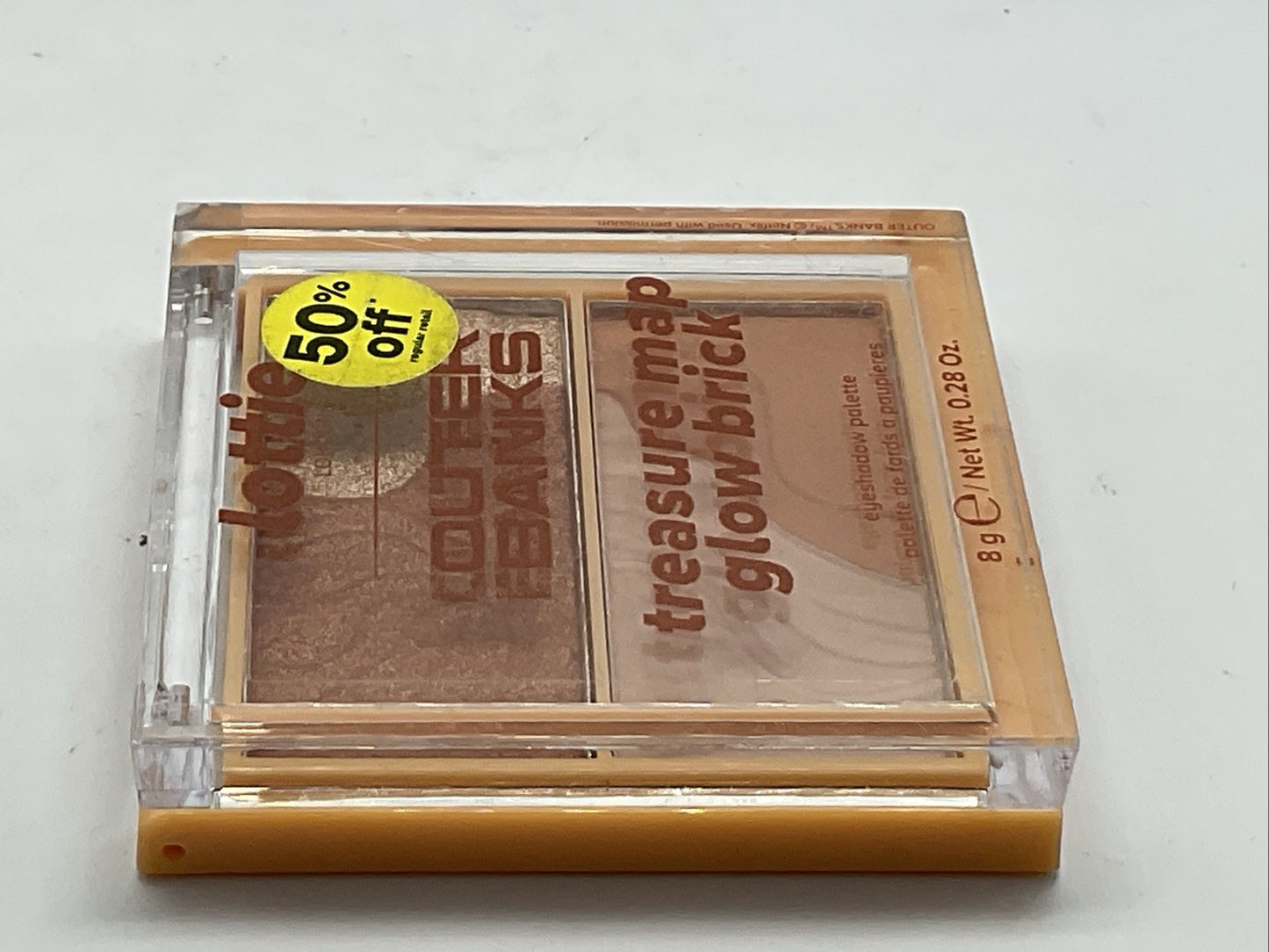 Lottie London Outer Banks 0.28oz Bronzing Face Powder - Treasure Map Glow Brick