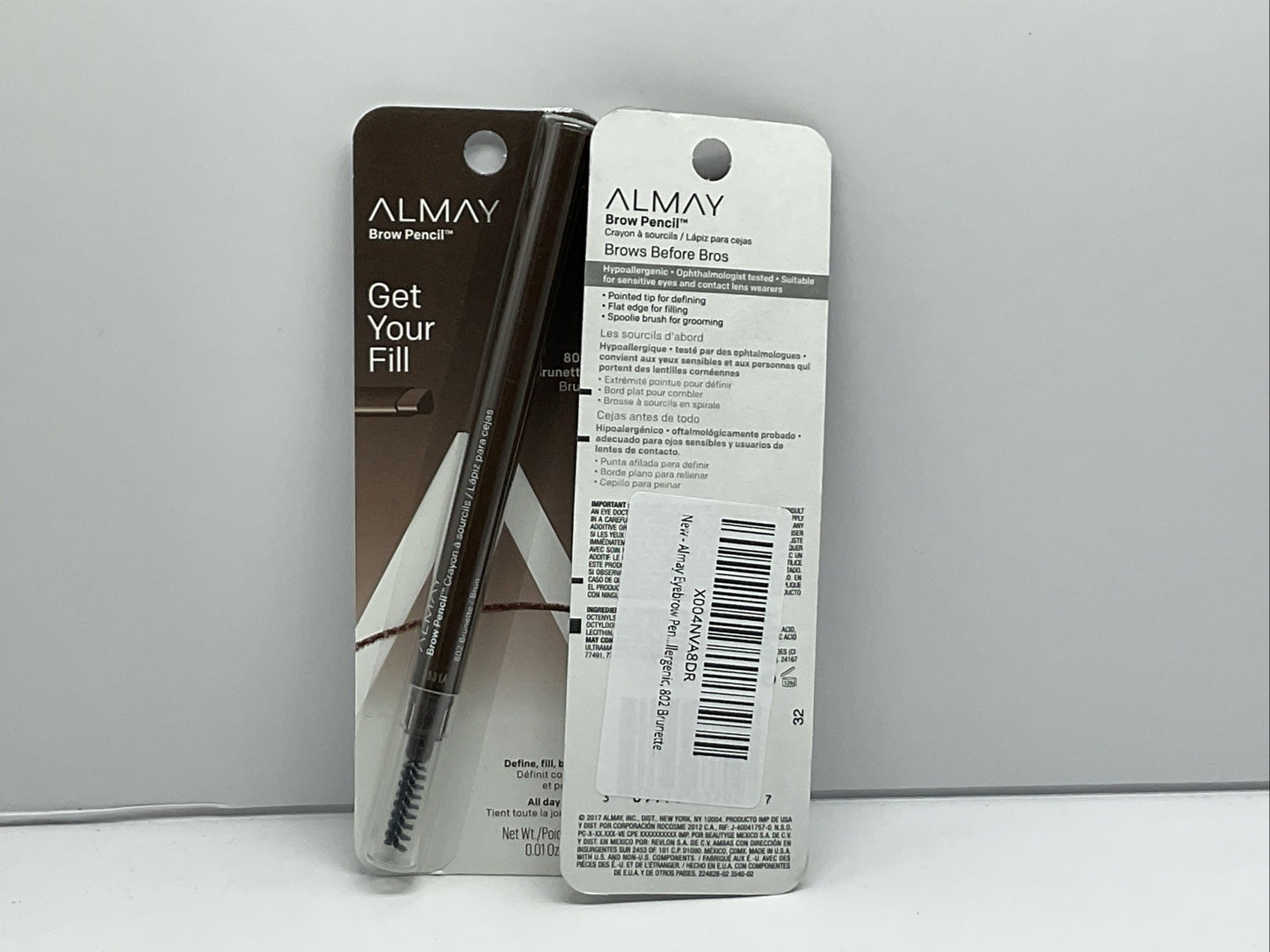 Almay Brow Pencil Get Your Fill - 802 Brunette - Set Of 2