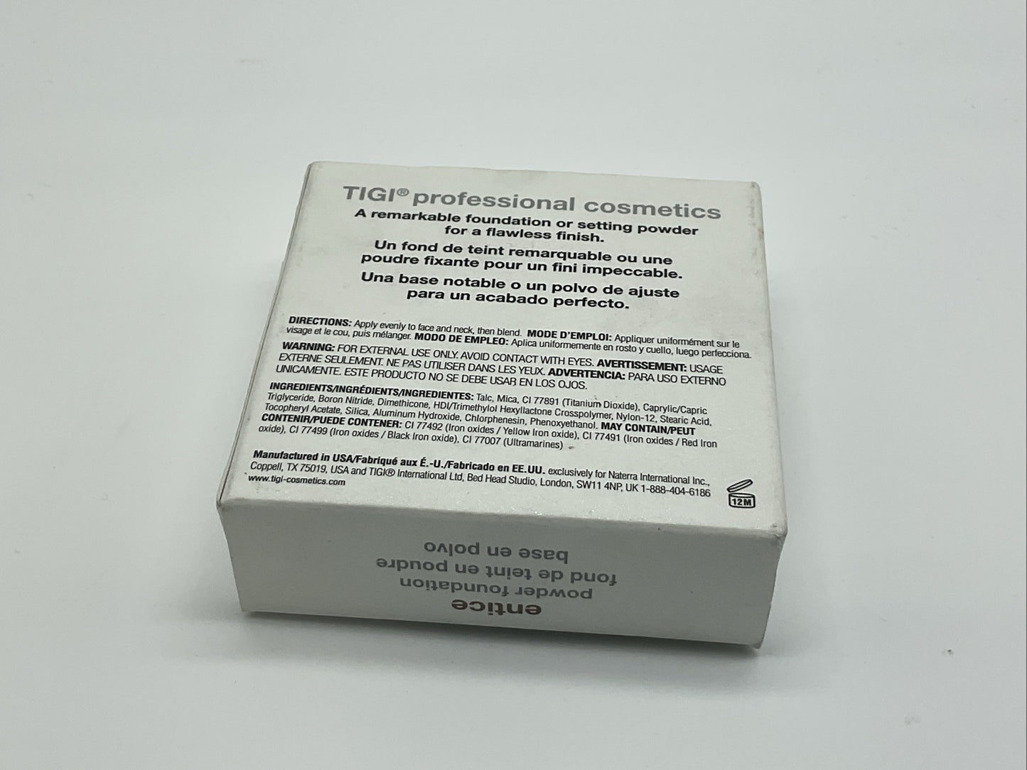 TIGI Powder Foundation 0.37oz - Entice
