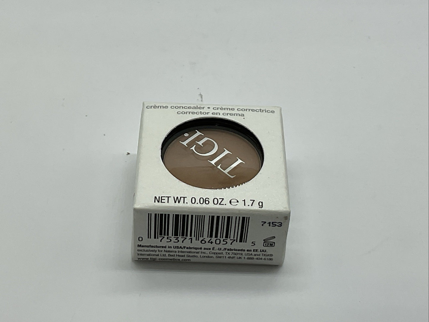 TIGI Creme Concealer Professional Cosmetics 0.06oz - Dark