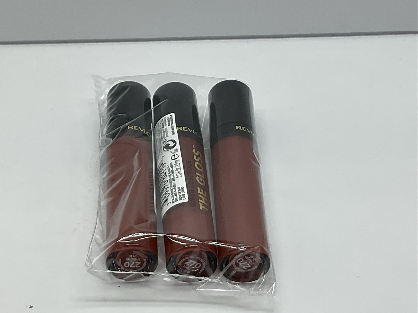 Revlon Super Lustrous Moisturizing Lip Gloss - 270 Indulge In It - Set Of 3