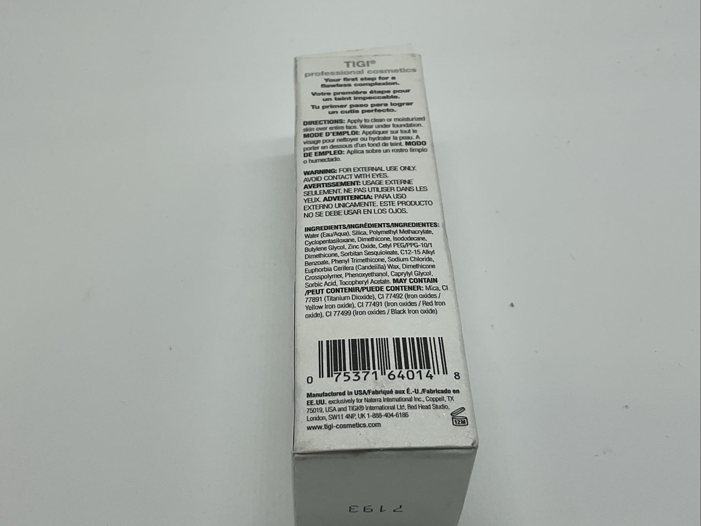 TIGI Professional Cosmetics Tinted Primer 0.95 Oz - Medium