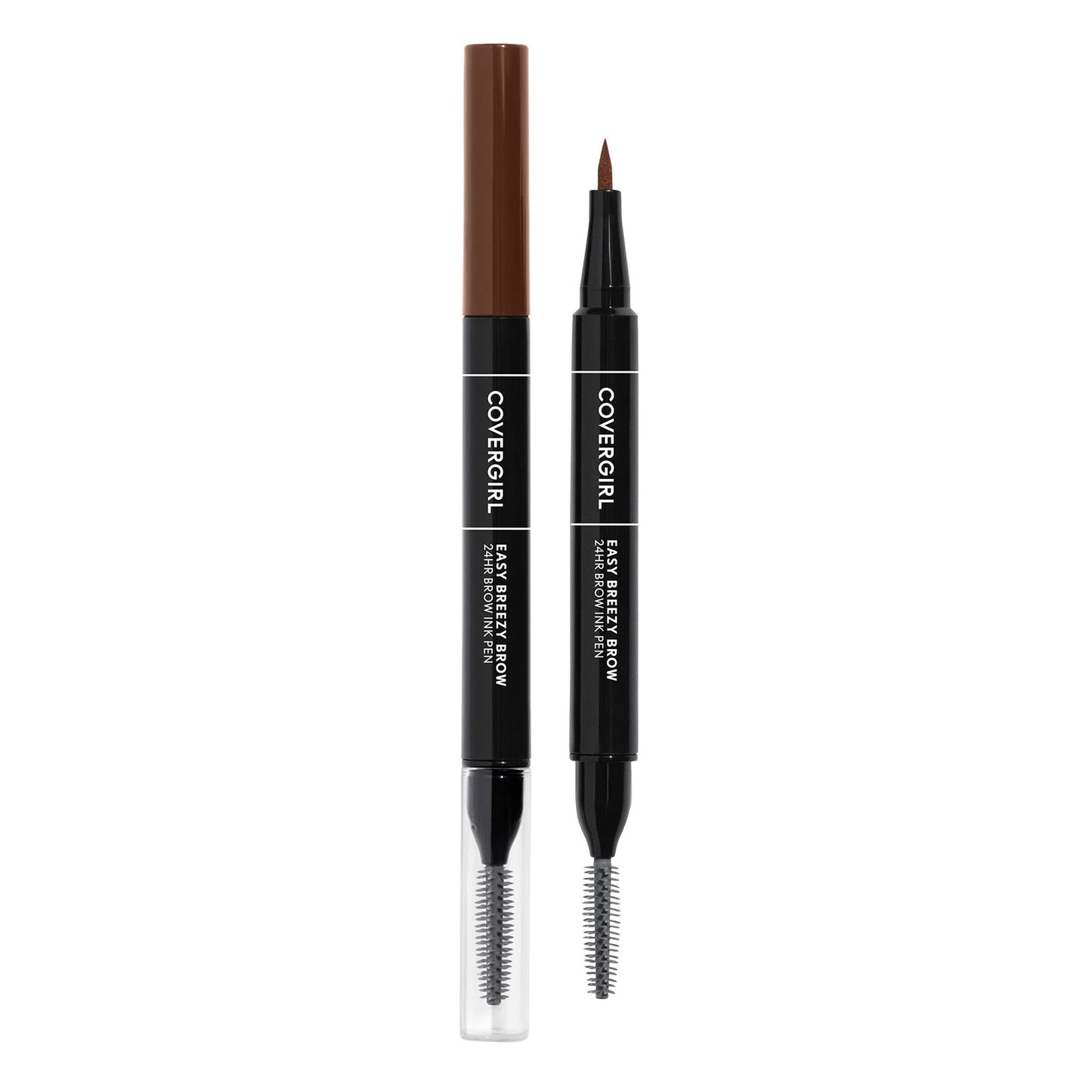 2 PACK - Covergirl Easy Breezy Brow 24Hr Brow Ink Pen - 300 Soft Brown