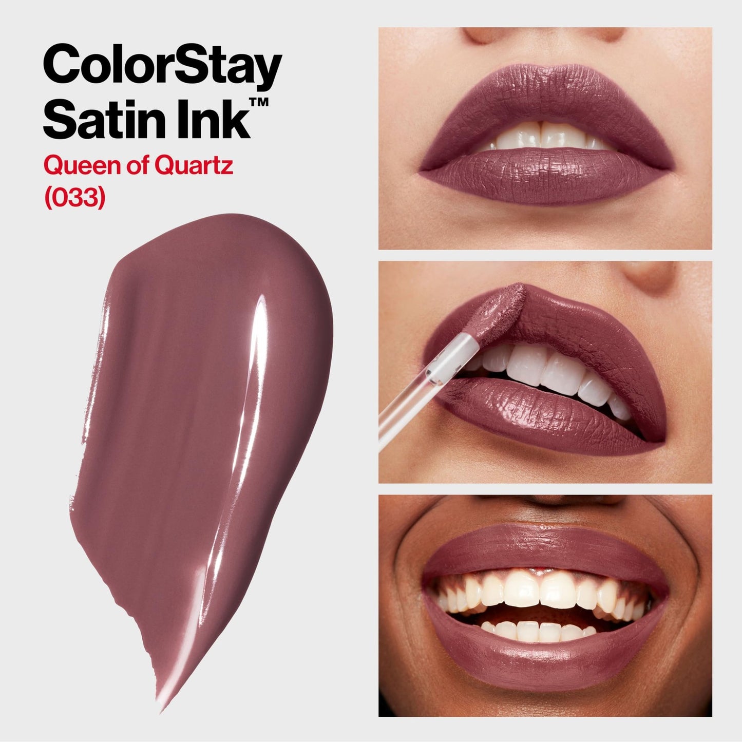 2 PACK - Revlon ColorStay Satin Ink Lipcolor - 033 Queen Of Quartz
