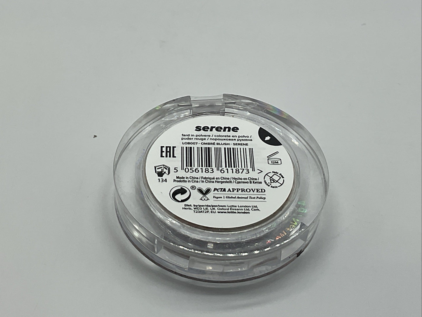 Lottie London Ombré Blush Lightweight & High Pigmented Powder Blusher - Serene