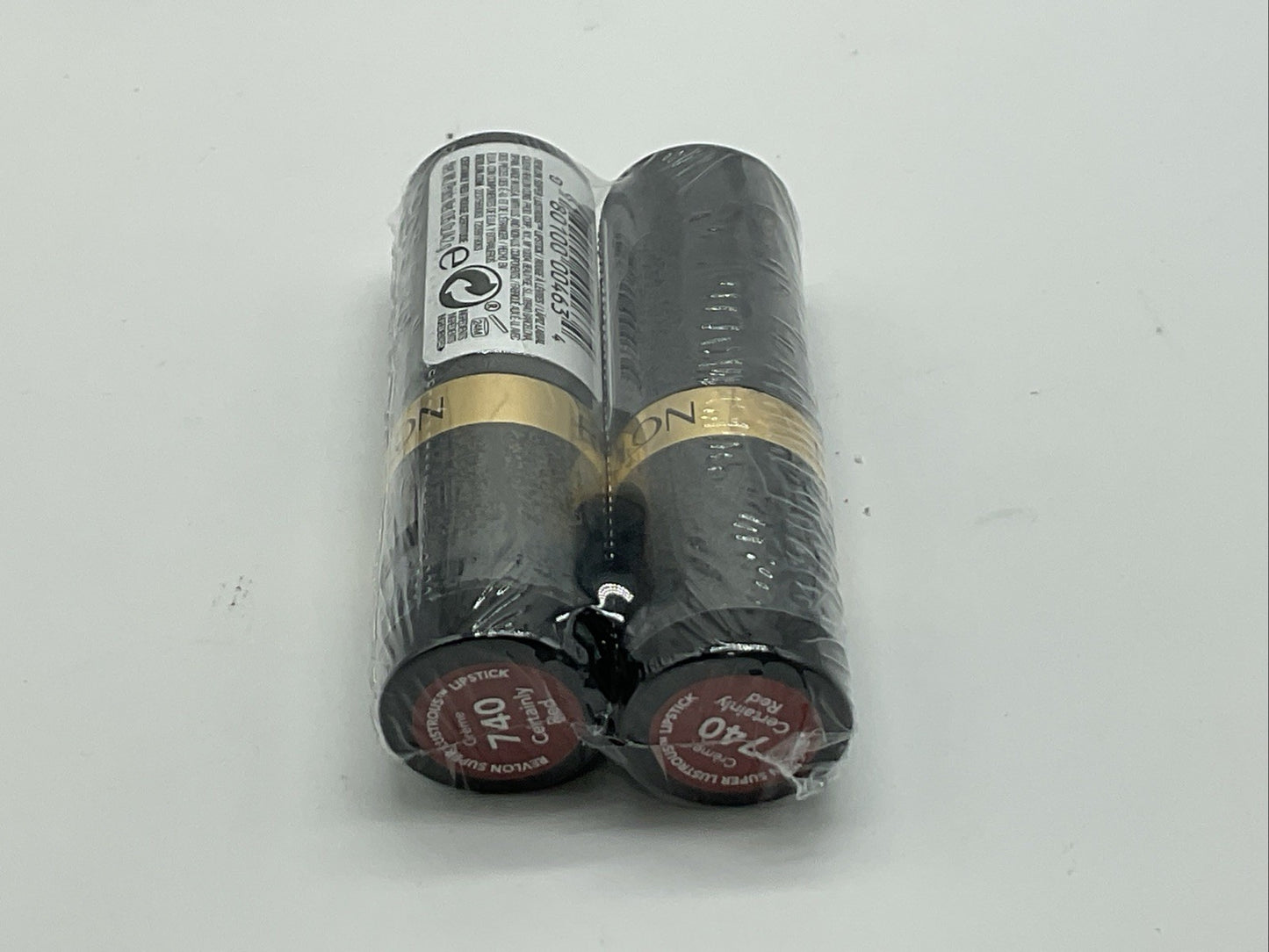 2 PACK - Revlon Super Lustrous Creme Lipstick - 740 Certainly Red