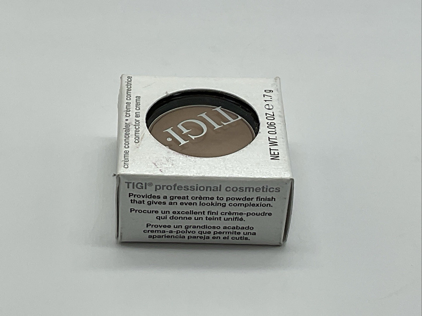 TIGI Creme Concealer Professional Cosmetics 0.06oz - Dark