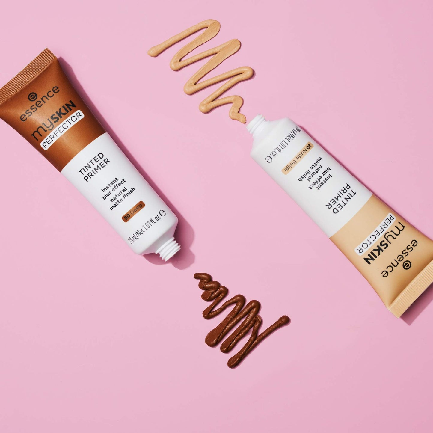 essence myskin Perfector Tinted Primer Matte Finish - 40 Tan