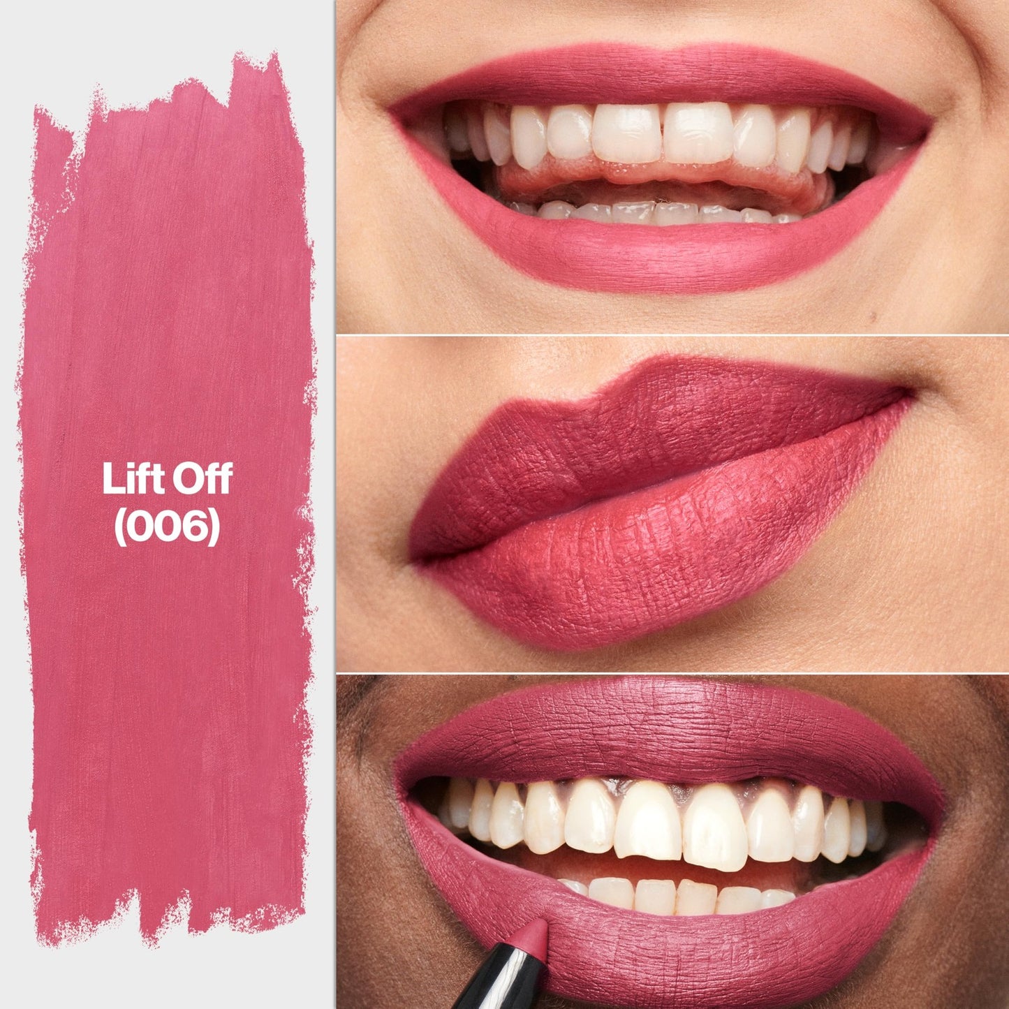2 PACK - Revlon Matte Lite Lip Crayon, Lift Off, 006, 0.049 oz