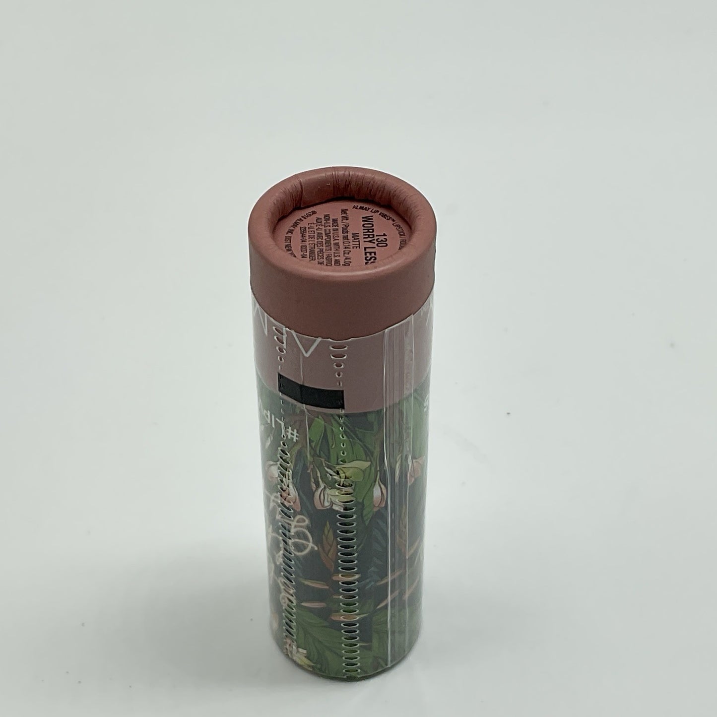 Almay Lip Vibes Lipstick with Vitamin E Oil & Shea Butter - 130 Worry Less