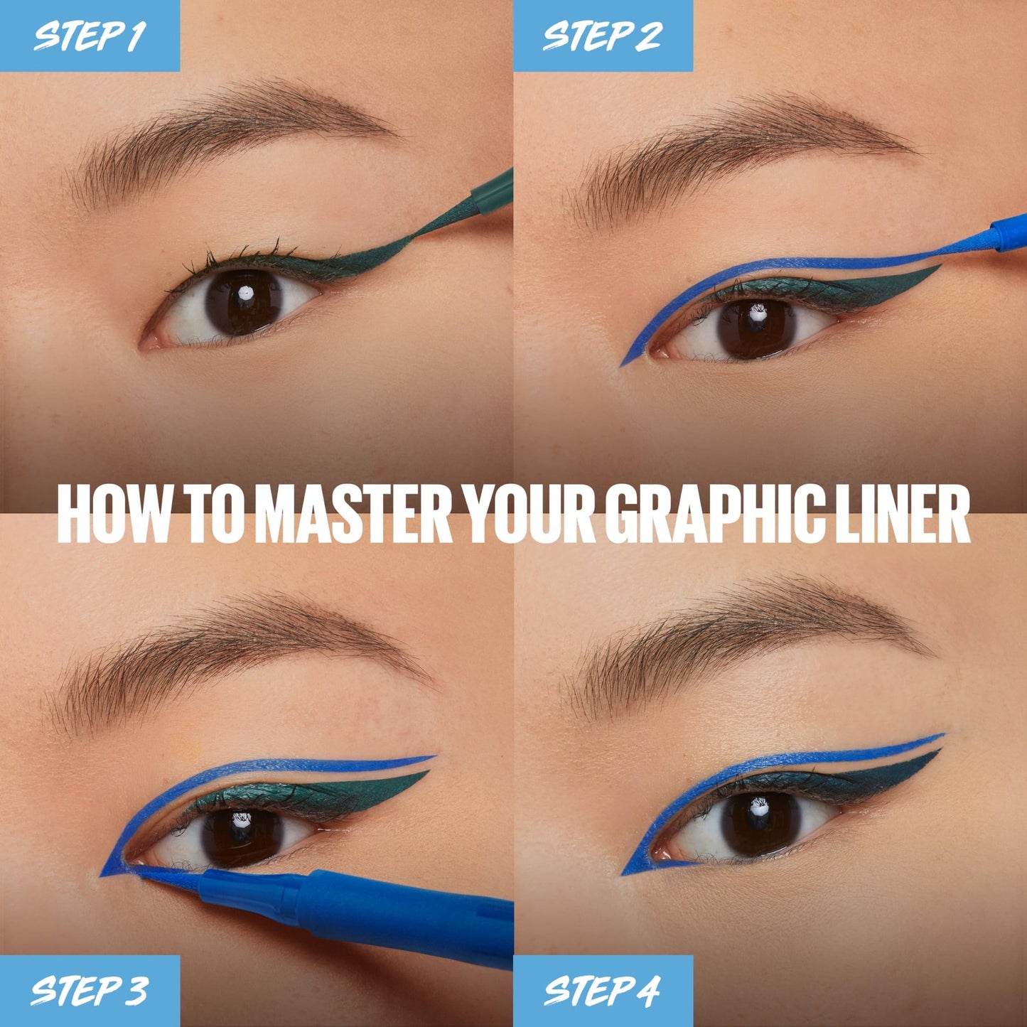 Maybelline Master Precise Liquid Eyeliner, Matte Black, 0.034 fl oz