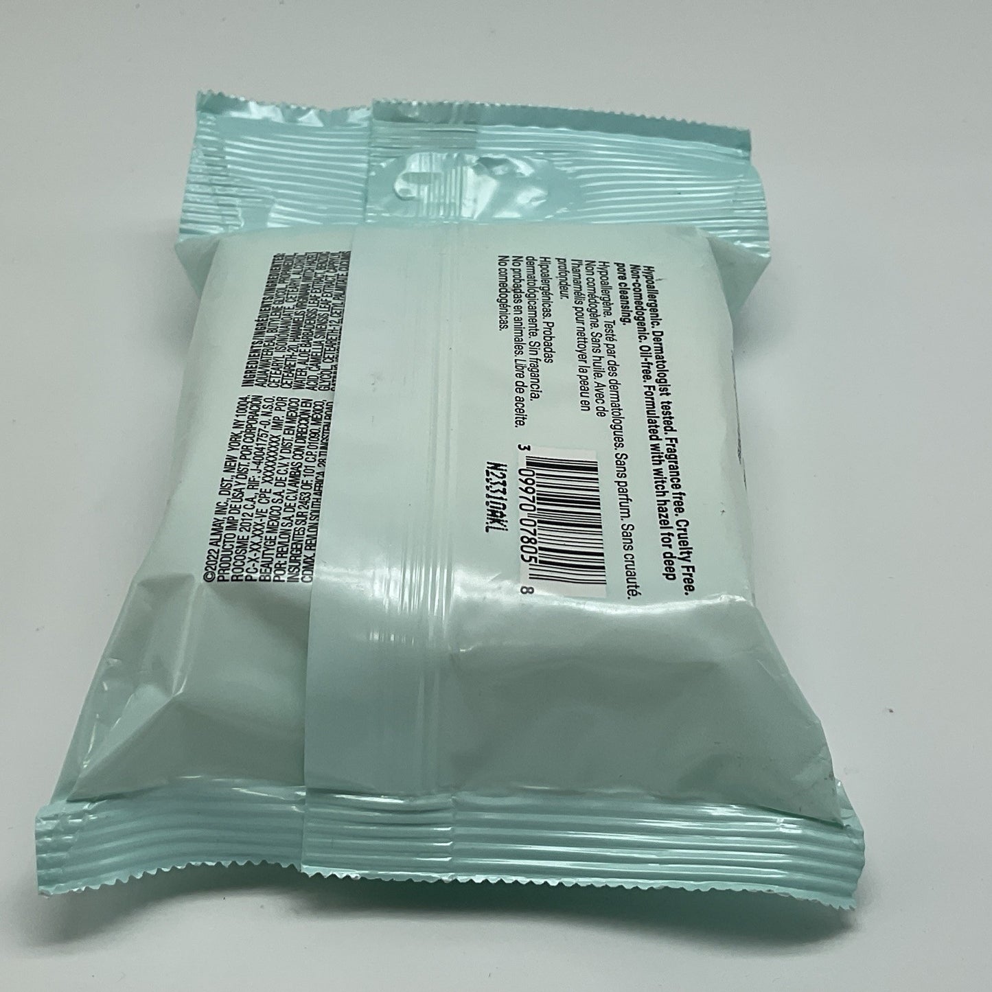 Almay Biodegradable Clear Complexion Makeup Remover Cleansing Face Wipes