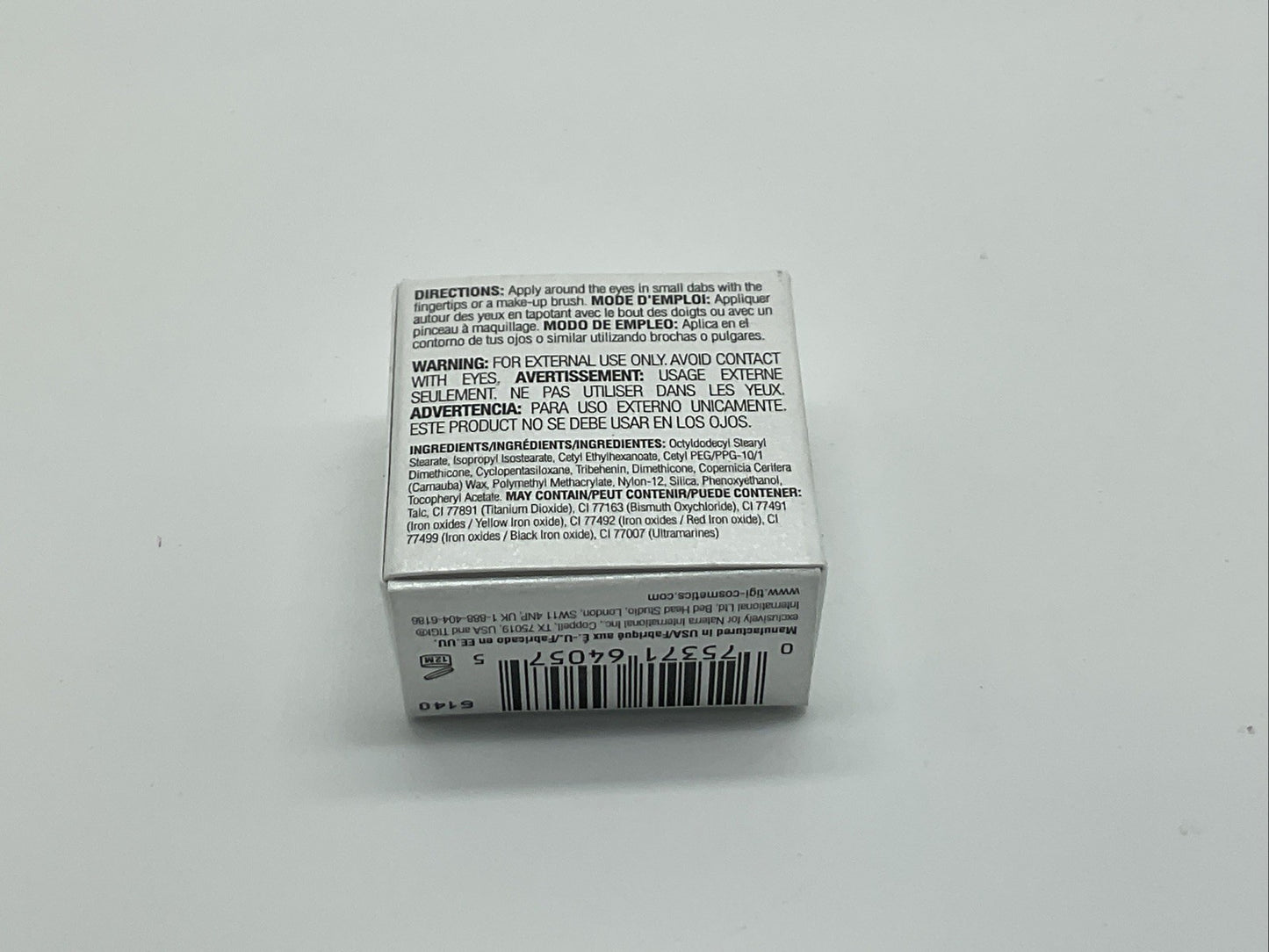 TIGI Creme Concealer Professional Cosmetics 0.06oz - Dark