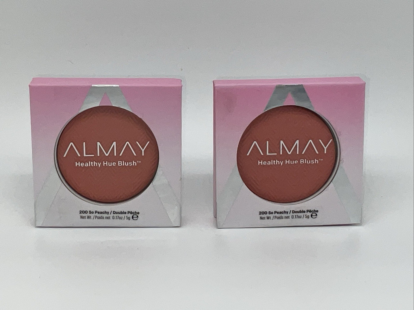 ALMAY Healthy Hue Blush So Peachy 200 - New - Sealed - Lot Of 2