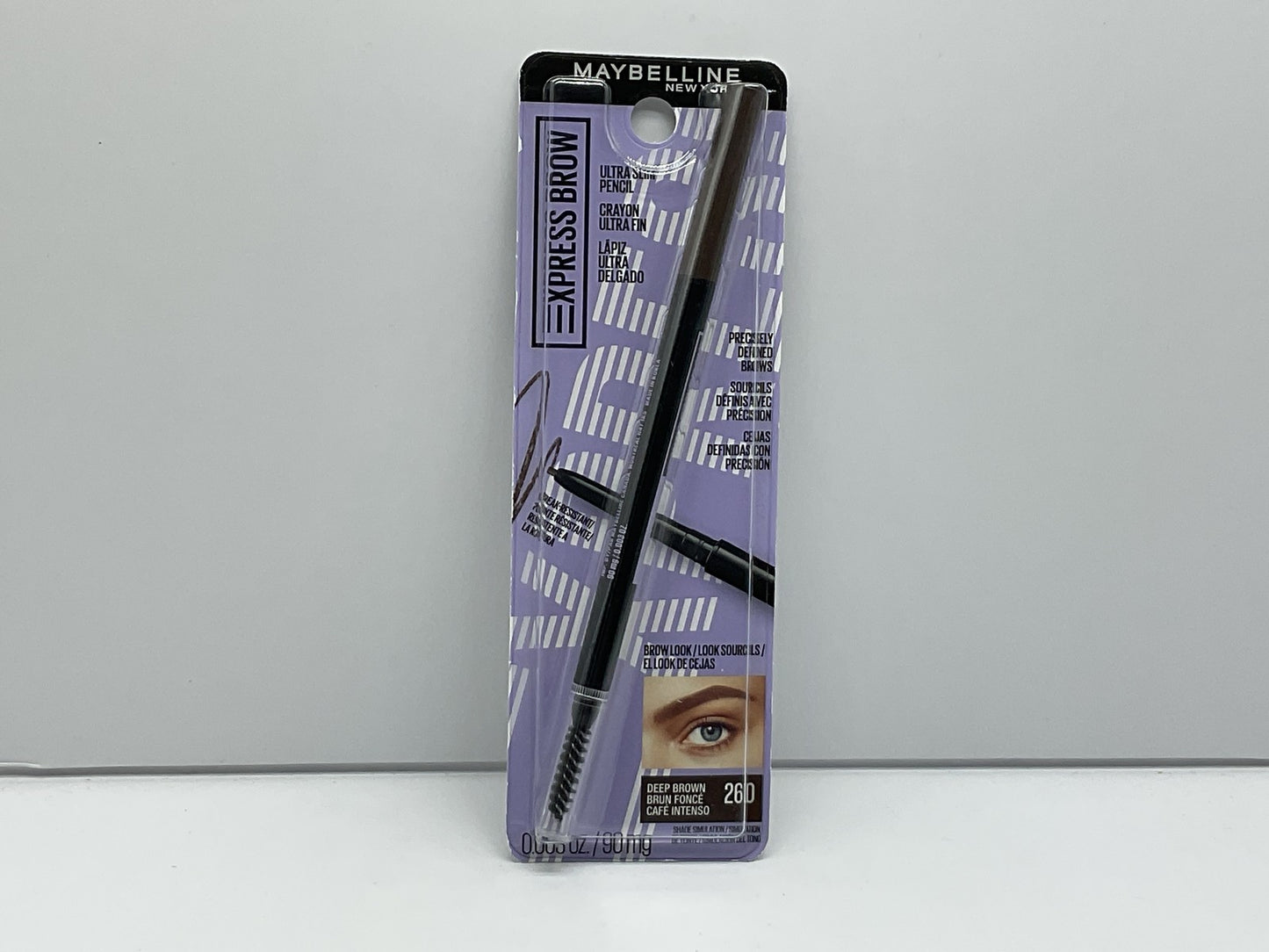 Maybelline Brow Ultra Slim Pencil - 260 Deep Brown