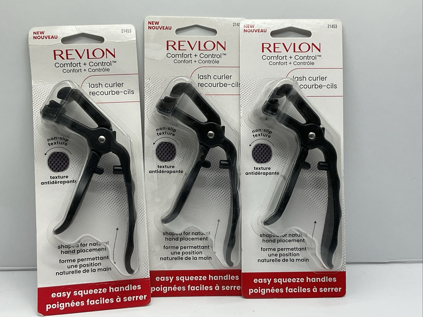 Revlon Lash Curler Easy Squeeze Sealed - Set Of 3