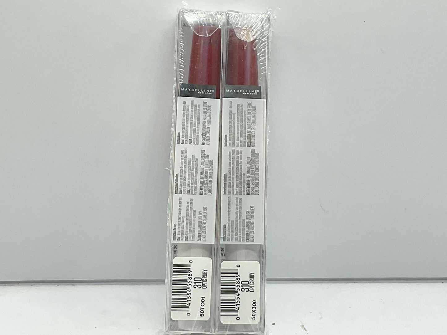 2 PACK - Maybelline Superstay 24HR Color - 310 optic ruby