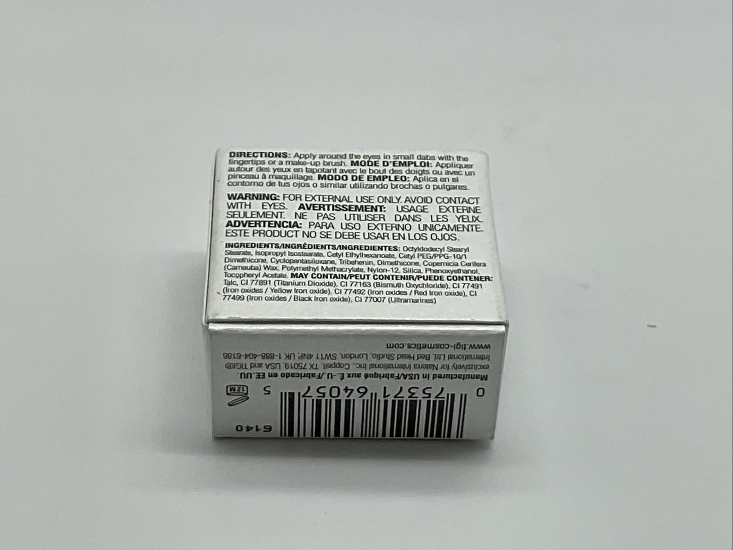 TIGI Creme Concealer Professional Cosmetics 0.06oz - Dark