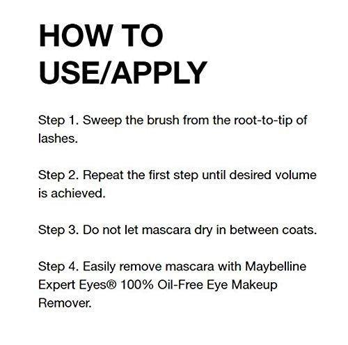 Maybelline Total Temptation Mascara very black - 0.27 oz