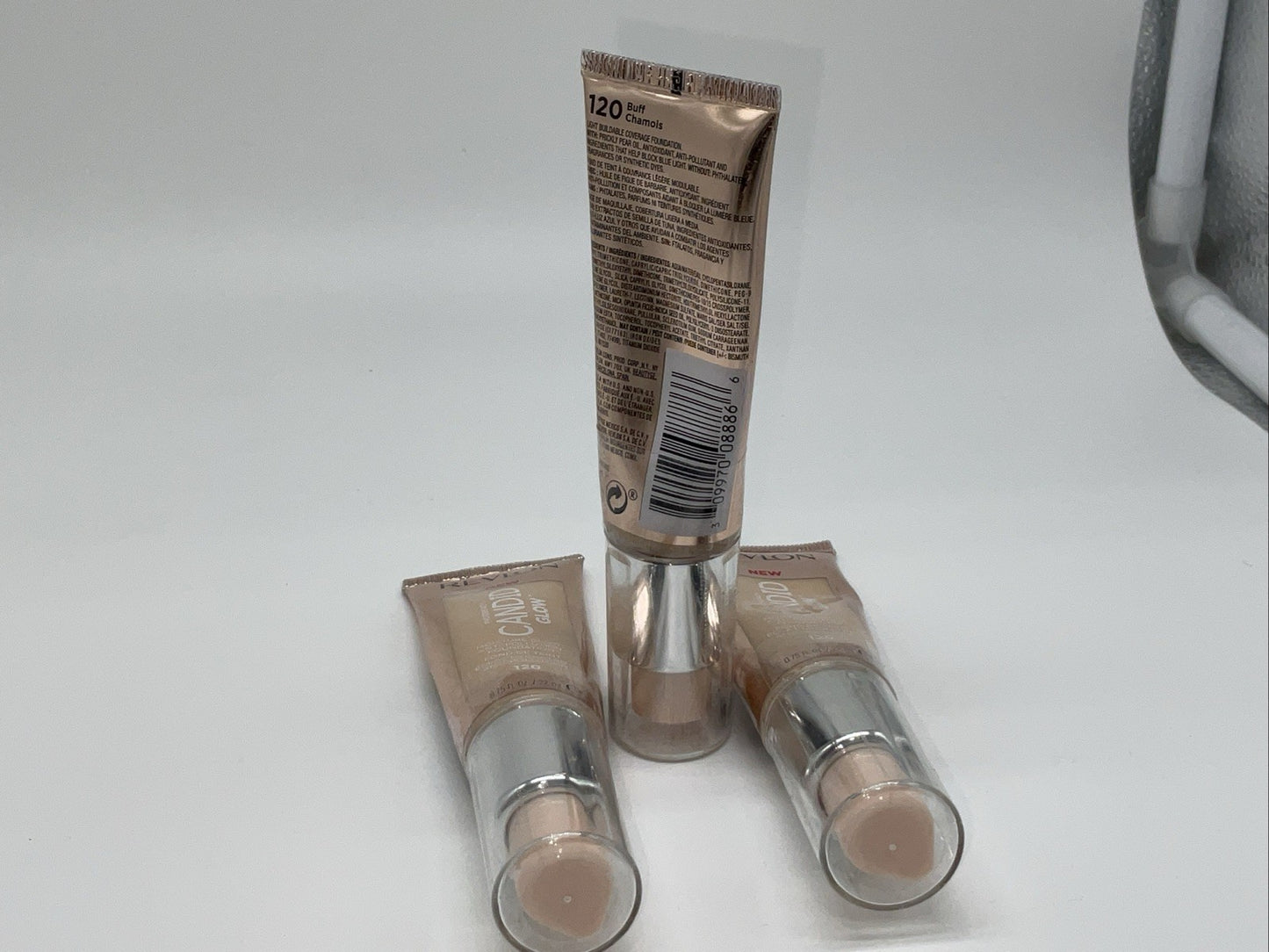 Revlon PhotoReady Candid Glow Moisture Glow Foundation Shade 120,3 Pack