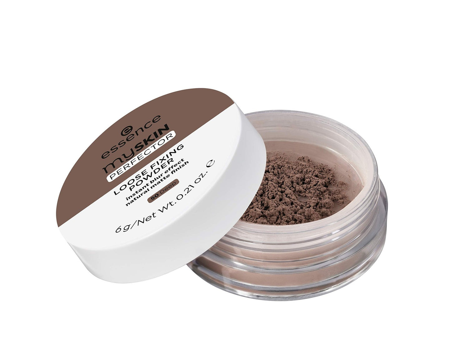 Essence Myskin Perfector Loose Fixing Powder Natural Matte, 0.21oz - 50 DEEP