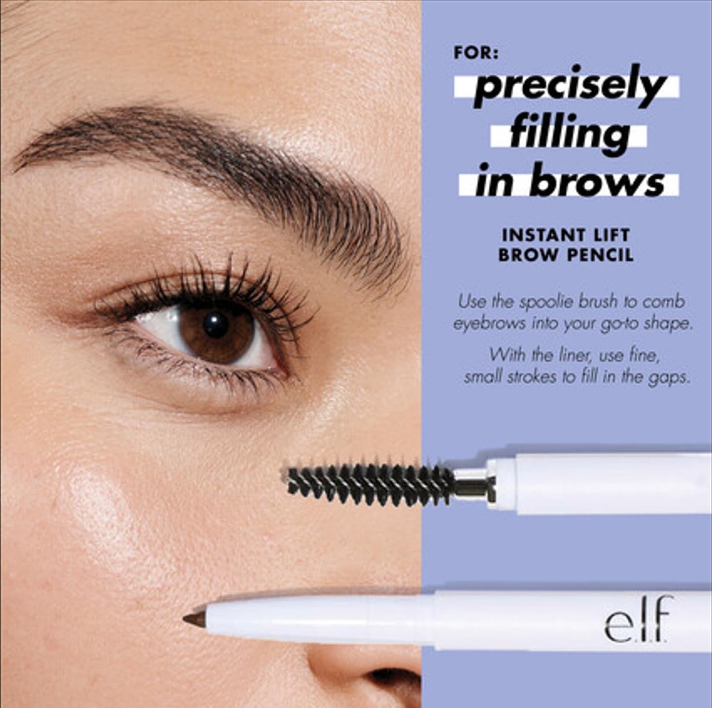 Elf Brow Pencil w/ Brush #21722 Neutral Brown
