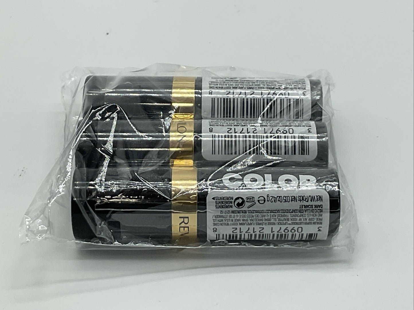 3 PACK - Revlon Super Lustrous Color Charge Lipstick - 029 Dark Scarlet