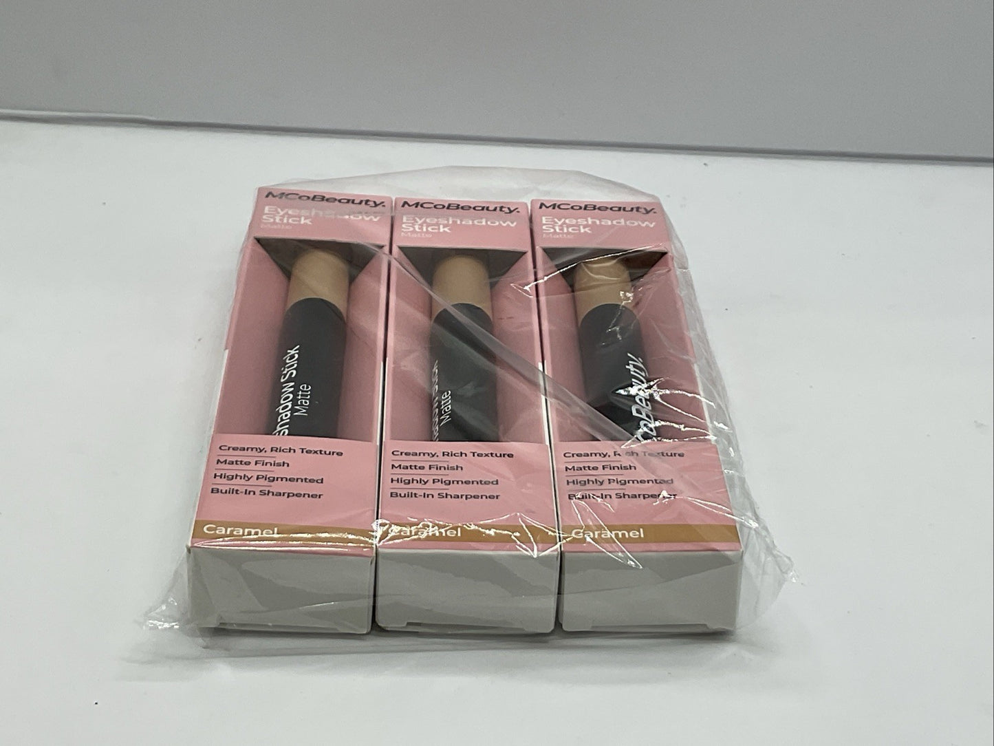 3 PACK - MCoBeauty Eyeshadow Stick - Caramel